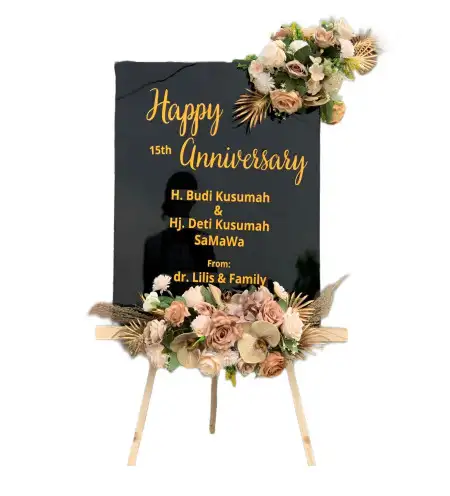 Papan Bunga Akrilik Kalijambe